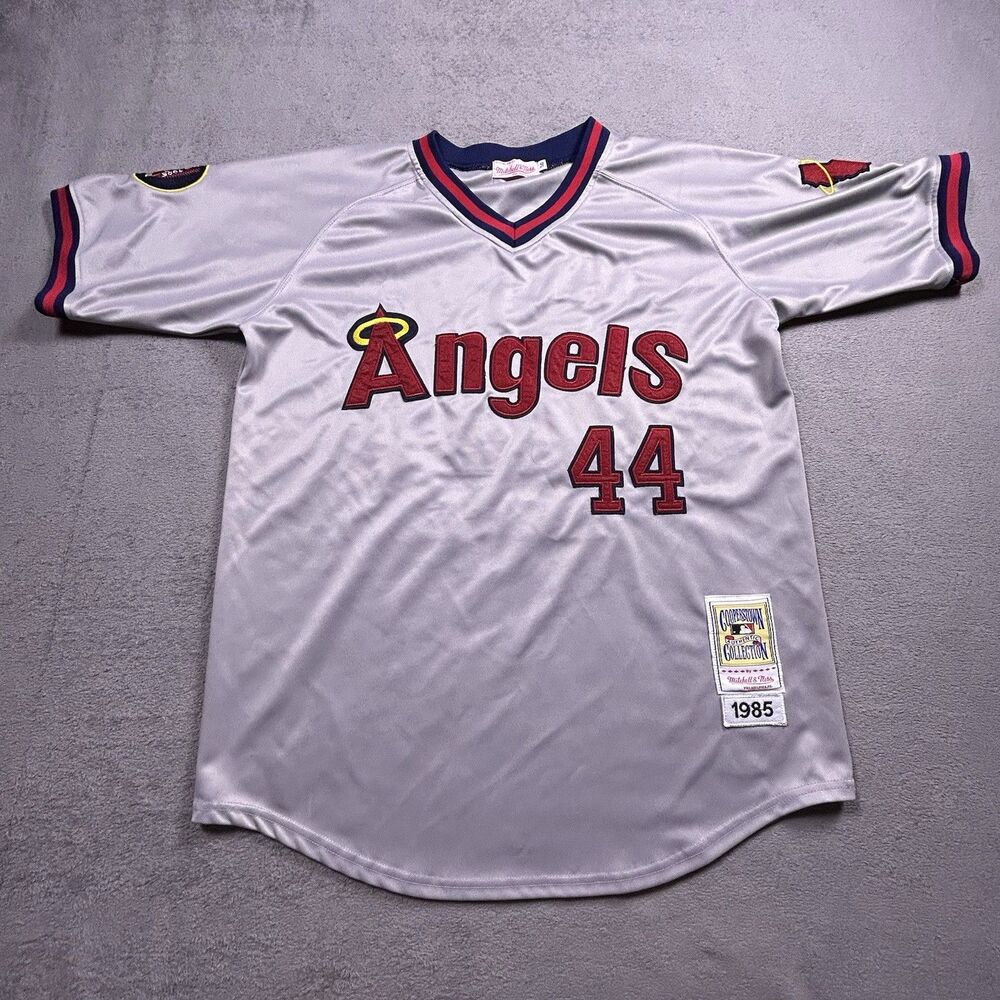Mitchell & Ness Cooperstown Collection Reggie Jackson 1985 Angels Jersey 50/XL